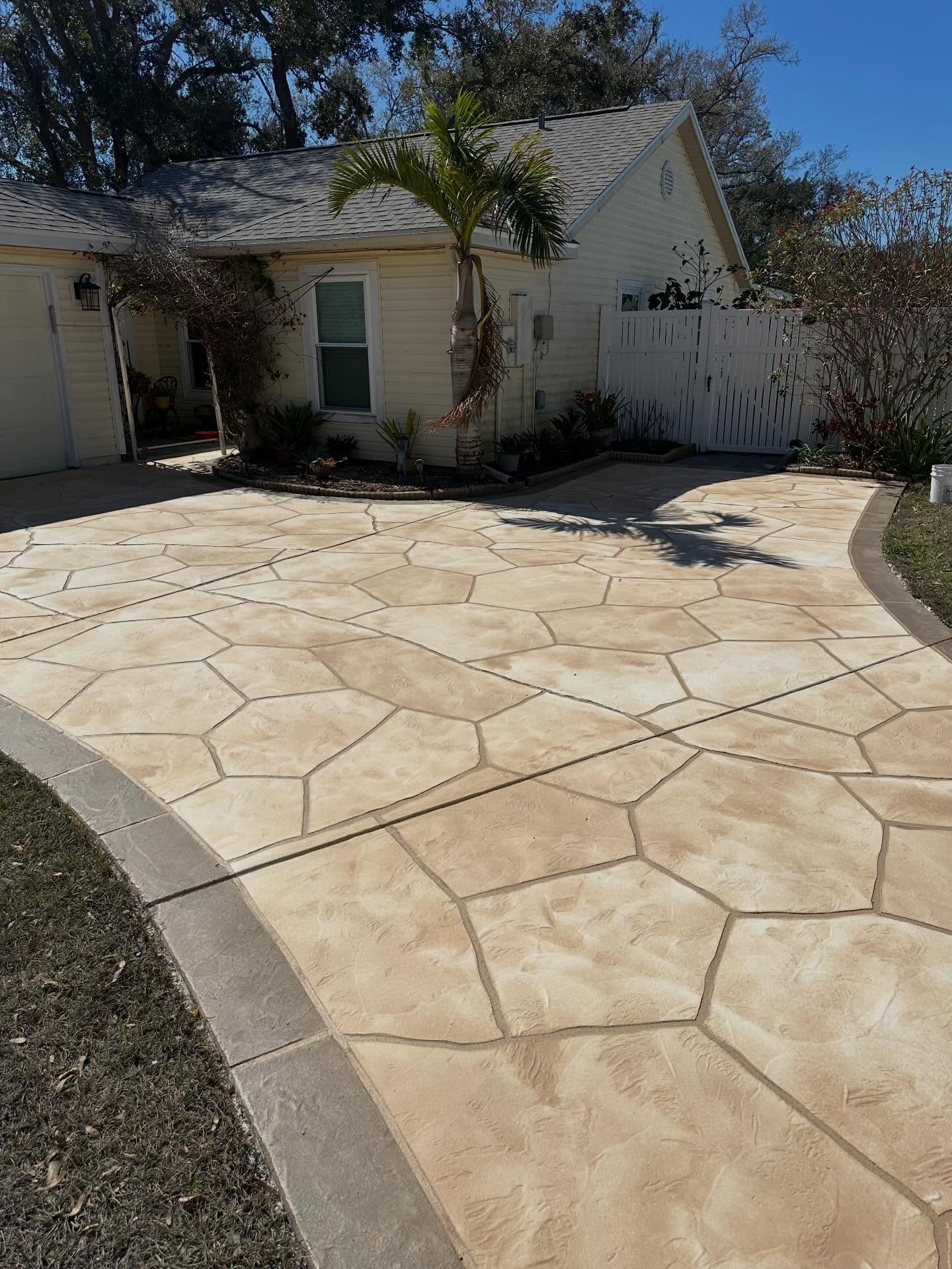 Concrete Driveway Overlay After 2