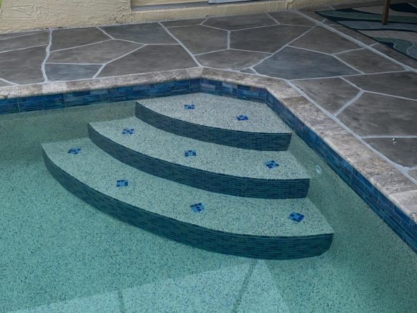 Pool Repaver & Plaster Steps After